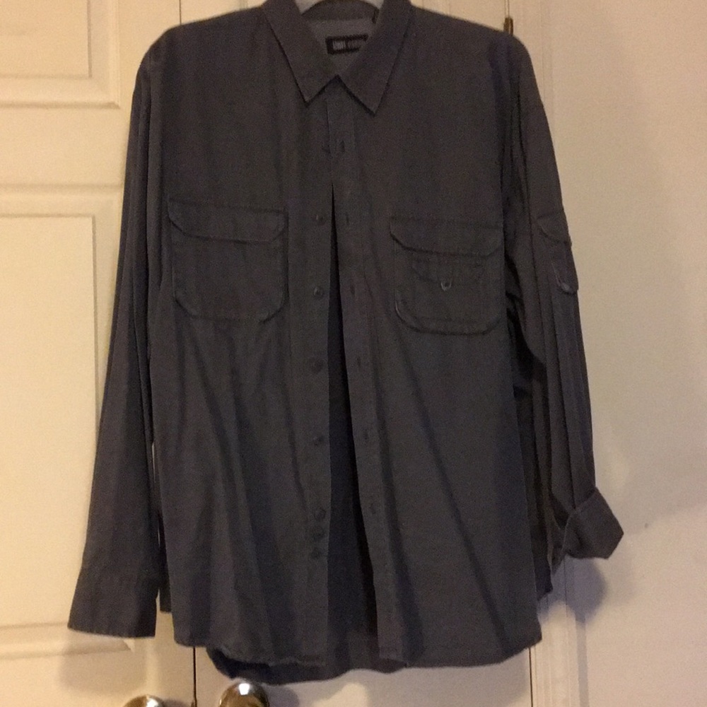 2XL Faded Glory Men’s shirt. Charcoal Grey